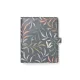 Kalendárium, gyűrűs, betétlapokkal, A5, FILOFAX "Botanical", sötétkék 1 db