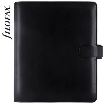   Kalendárium, gyűrűs, betétlapokkal, A5, FILOFAX "Metropol", fekete 1 db