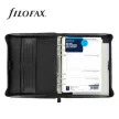 Kalendárium, gyűrűs, betétlapokkal, A5, FILOFAX "Metropol", cipzárral fekete 1 db