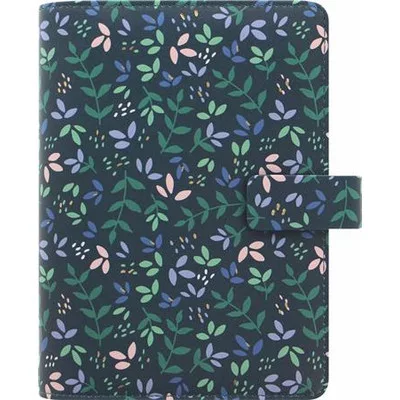 Kalendárium, gyűrűs, betétlapokkal, pocket méret, FILOFAX "Garden Dusk" 1 db