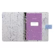 Kalendárium, gyűrűs, betétlapokkal, personal méret, FILOFAX, "Expressions", kék 1 db