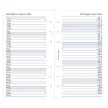 Kalendárium betét, tervező, heti, personal (M) méret, FILOFAX, 2027. 1 db
