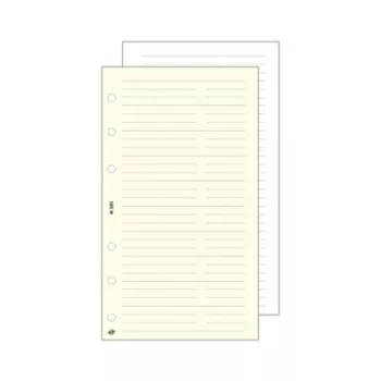   Kalendárium betét, telefon bianco, "M", SATURNUS, fehér 12 lap