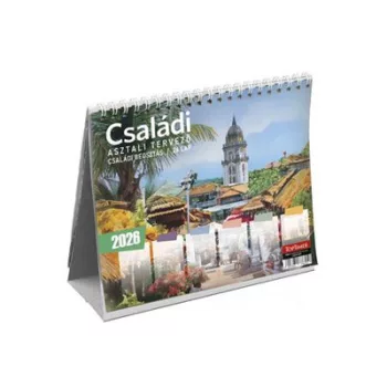   Naptár, asztali, álló, TOPTIMER "Családi tervező" 1 db