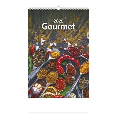 Naptár, fali, TOPTIMER "Gourmet" 1 db