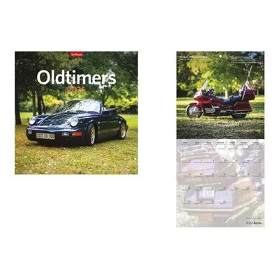 Naptár, fali, TOPTIMER, "Oldtimers" 1 db