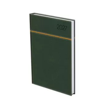   Naptár, tervező, B5, heti, TOPTIMER, "Young", zöld-narancs 1 db