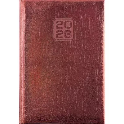 Naptár, tervező, A5, napi, DAYLINER, "Mirror", bronz 1 db