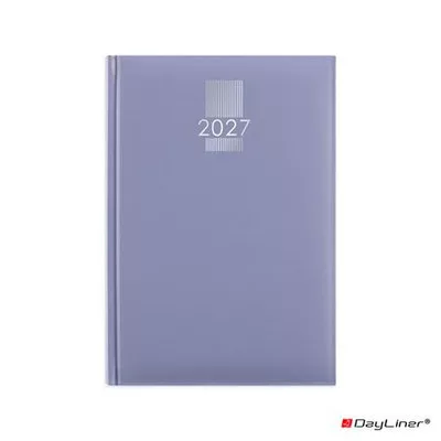 Naptár, tervező, A5, napi, DAYLINER, "MyPastel", kék 1 db