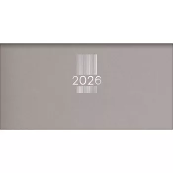   Zsebnaptár, fekvő elrendezésű, DAYLINER, "MyPastel", szürke 1 db