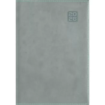   Naptár, tervező, B5, heti, DAYLINER "Square", szürkéskék 1 db