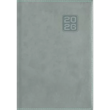   Naptár, tervező, B6, heti, DAYLINER "Square", szürkéskék 1 db