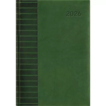   Naptár, tervező, B5, heti, DAYLINER, "Tucson", zöld 1 db