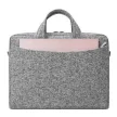 Notebook táska, 14", RIVACASE "Anvik 7921", világosszürke 1 db