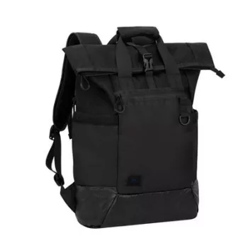   Notebook hátizsák, 15,6", rolltop, 25L, RIVACASE "5321 Dijon", fekete 1 db