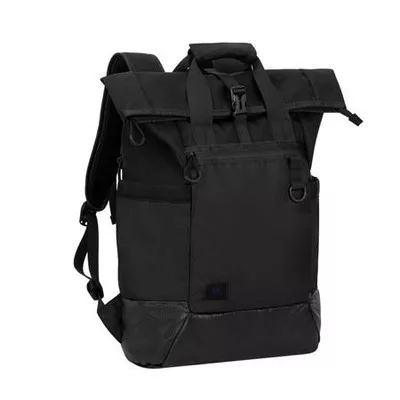 Notebook hátizsák, 15,6", rolltop, 25L, RIVACASE "5321 Dijon", fekete 1 db