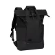 Notebook hátizsák, 15,6", rolltop, 25L, RIVACASE "5321 Dijon", fekete 1 db