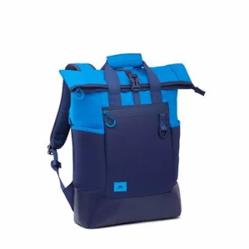   Notebook hátizsák, 15,6", rolltop, 25L, RIVACASE "5321 Dijon", kék 1 db