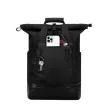 Notebook hátizsák, 15,6", rolltop, 25L, RIVACASE "5321 Dijon", fekete 1 db