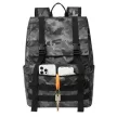 Notebook hátizsák, 15,6", rolltop, 15L, RIVACASE "7621 Sherwood", szürke-terepminta 1 db