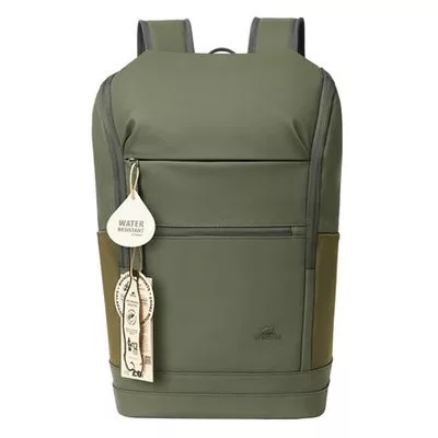 Notebook hátizsák, 15,6", 20L, RIVACASE "Eden ECO 7856", olivazöld 1 db