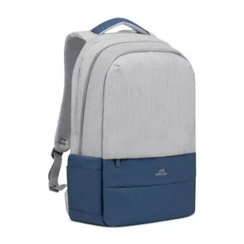  Notebook hátizsák, 17,3", RIVACASE "Prater 7567", szürke-kék 1 db