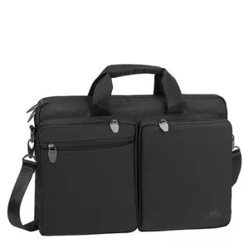   Notebook táska, 16", RIVACASE "Tiergarten 8530", fekete 1 db