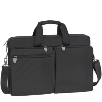   Notebook táska, 17.3", RIVACASE "Tiergarten 8550", fekete 1 db