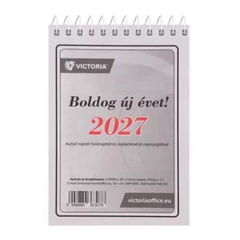 Naptár, asztali, 21TA, VICTORIA OFFICE (2027 évi) 1 db
