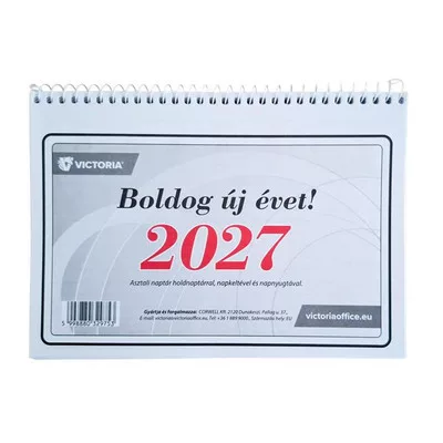 Naptár, asztali, 23TA, VICTORIA OFFICE (2027 évi) 1 db