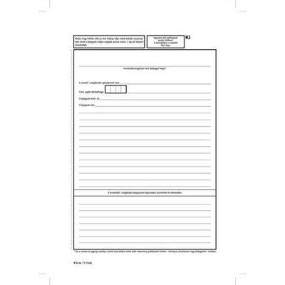 Nyomtatvány, vásárlók könyve, 25x2, A4, VICTORIA PAPER "B.11-1", 10 tömb/csomag