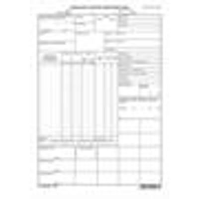 Nyomtatvány, nemzetközi tehergépjármű menetlevél, A3, VICTORIA PAPER "B.7300-237"