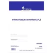 Nyomtatvány, munkavédelmi oktatási napló, 40 oldal, A4, VICTORIA PAPER, 10 tömb/csomag 10 db
