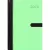 Naptár, tervező, A5, heti, DAYLINER "Winner", menta 1 db