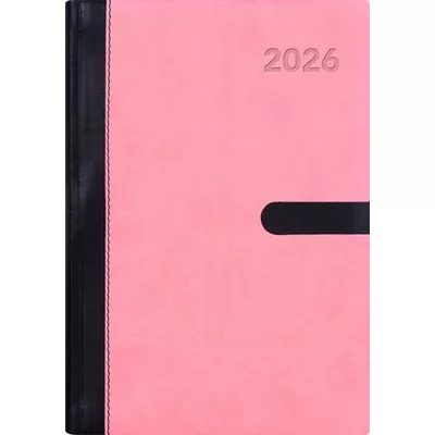 Naptár, tervező, A5, heti, DAYLINER, "Winner", pink 1 db
