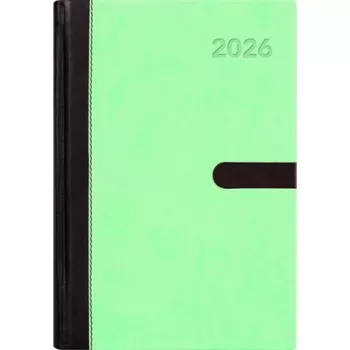   Naptár, tervező, A5, napi, DAYLINER "Winner", menta 1 db
