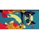 Zsebnaptár, fekvő elrendezésű, DAYLINER, "Colors Astro Cat" 1 db