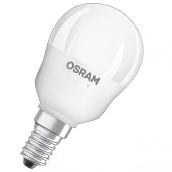   LED izzó, E14, kisgömb, P48, 8W, 806lm, 4000K (HF), OSRAM "Value"