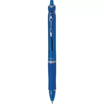   Golyóstoll, 0,25 mm, nyomógombos, PILOT "Acroball", kék 1 db