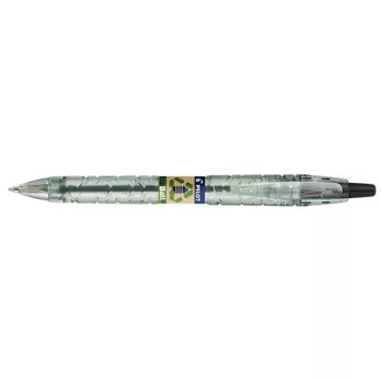   Golyóstoll, 0,27 mm, nyomógombos, PILOT "B2P EcoBall", fekete 1 db