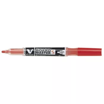   Táblamarker, 1,3 mm, EF, kúpos, PILOT "V-Board Master S", piros