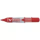 Táblamarker, 2,2-5,2 mm, vágott, PILOT "V-Board Master", piros