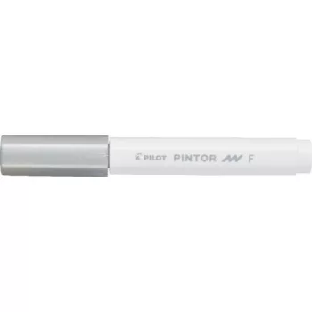 Dekormarker, 1 mm, PILOT "Pintor F", ezüst 1 db