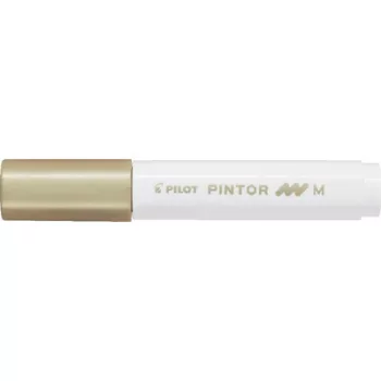 Dekormarker, 1,4 mm, PILOT "Pintor M", arany 1 db