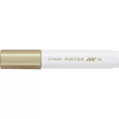 Dekormarker, 1,4 mm, PILOT "Pintor M", arany 1 db
