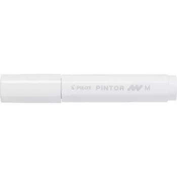 Dekormarker, 1,4 mm, PILOT "Pintor M", fehér 1 db