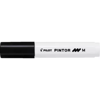 Dekormarker, 1,4 mm, PILOT "Pintor M", fekete 1 db
