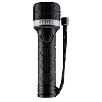 Elemlámpa, LED, 2xAA, gumi borítás, PHILIPS 1 db