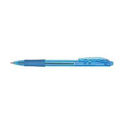 Golyóstoll, 0,35 mm, nyomógombos, PENTEL "BK417", világoskék 1 db