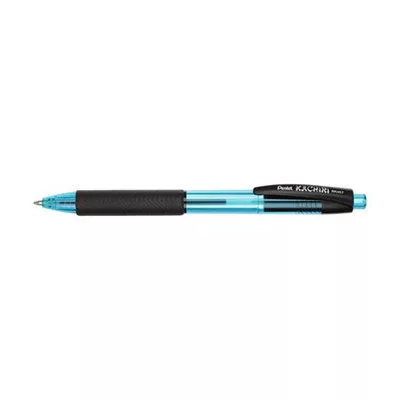 Golyóstoll, 0,35 mm, nyomógombos, PENTEL "Kachiri BK457", kék 1 db